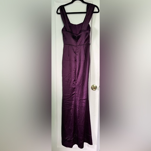 NWT Size Small Purple Off the Shoulder Maxi Dress - Picture 3 of 3
